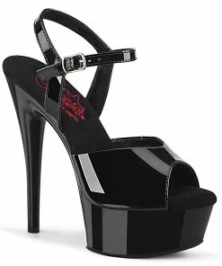 Pleaser Shoes By Pleaser USA 6 Inch Heels EXCITE-609 Pleaser Shoes Comfort Width Pole Dancing Shoes