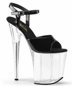 Pleaser Shoes By Pleaser USA FLAMINGO-809 Pleaser Shoes Platform Exotic Dancer Shoe 8 Inch Heels