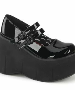 KERA-08 Demonia Shoes Platform Gothic Maryjane Women's Demonia Footwear