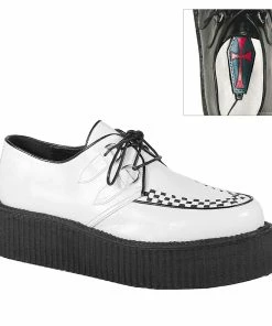 Unisex Demonia Footwear V-CREEPER-502 Demonia Shoes Men's Creeper